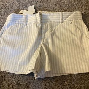 Calvin Klein striped short 4”inseam. Never worn